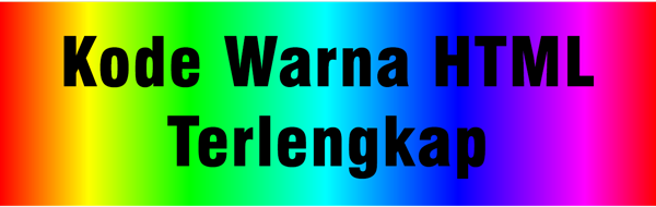 kode warna css html paling lengkap