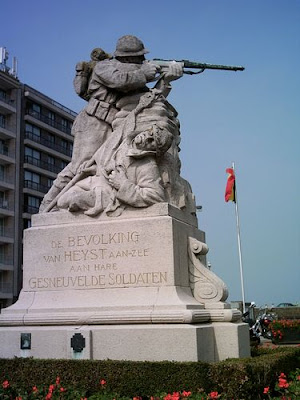 Oorlogsmonumenten belgische kust