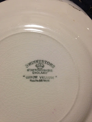 Swinnertons vintage china Staffordshire, England