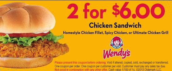 wendys coupons 2018