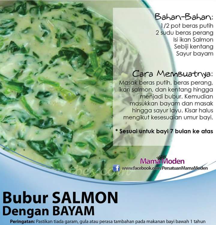 10 RESEPI MAKANAN UNTUK BAYI 6 BULAN YANG MUDAH - BLOG 