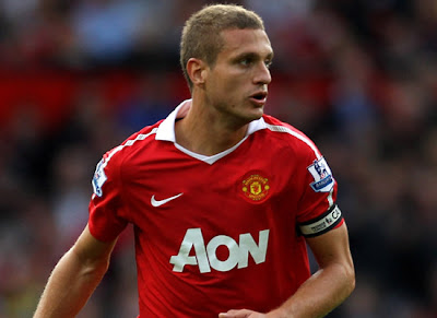 Nemanja Vidic Captain Manchester United 2011