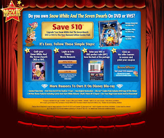 snow white coupon The Bargain Jargon: Snow White $10 Coupon, Rebate & Deal