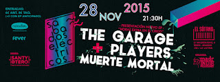 Concierto de The Garage players y Muerte mortal en El Sótano