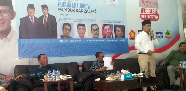 Condong ke 01, Romo Syafii: Polisi Sudah Jadi Jurkam