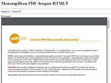 Contoh Kode Menampilkan PDF Di Web