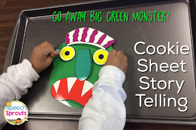 Go Away Big Green Monster Story-telling pieces