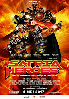 Download Film Satria Heroes: Revenge of Darkness (2017) SDTV Full Movie