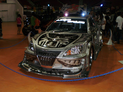 Modified Wira Aeroback with Extreme body kit