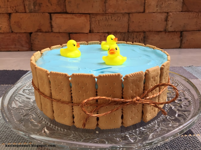 bolo para festa Hora do Banho