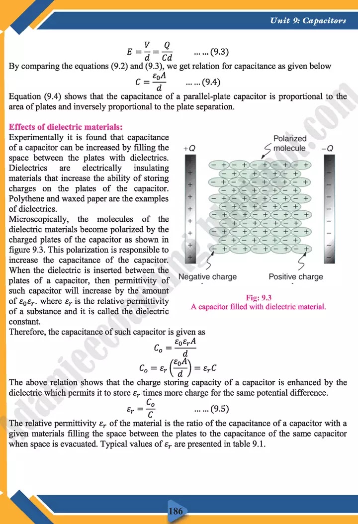 capacitors-physics-class-11th-text-book