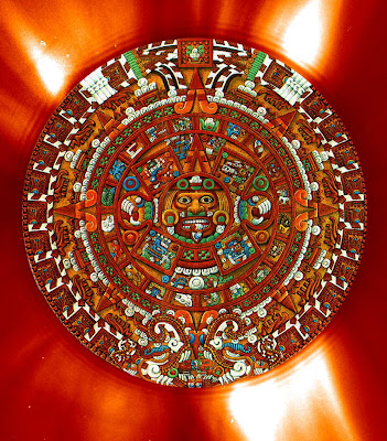 june calendar clip art. The Aztec calendar