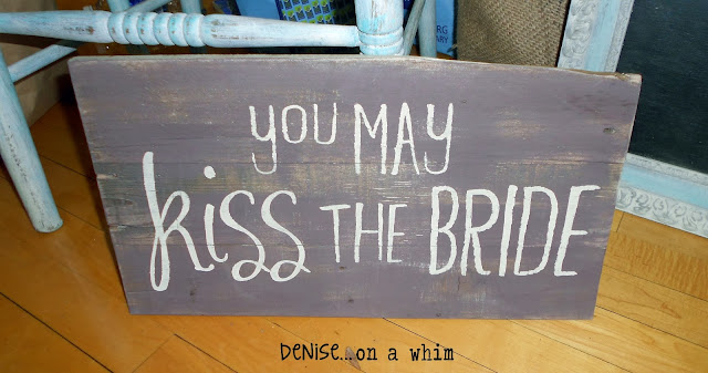 Rustic Wedding Sign