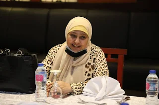 رئيس شبكة إعلام المرأة العربية يعزى أسرة  د. نجيبة حداد ويقرر تخصيص جائزة سنوية باسمها