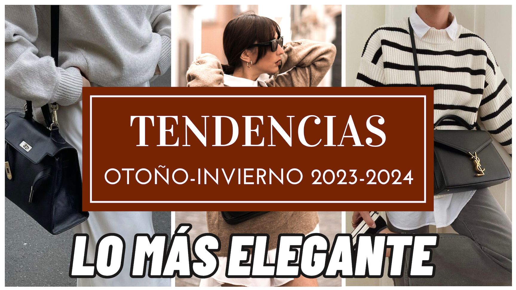 tendencias de moda elegante otoño invierno 2023 2024