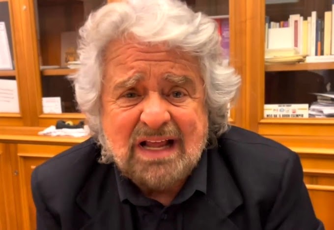 Grillo posticipa il voto su Rousseau per Draghi