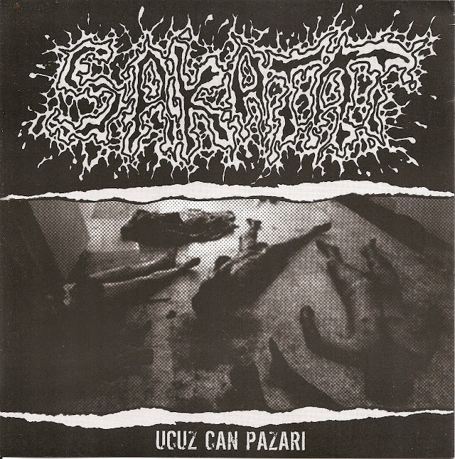 Sakatat, Archagathus (Turkey, Canada) - Ucuz Can Pazari, Slaughter-Extinction Split 7'' (2008)