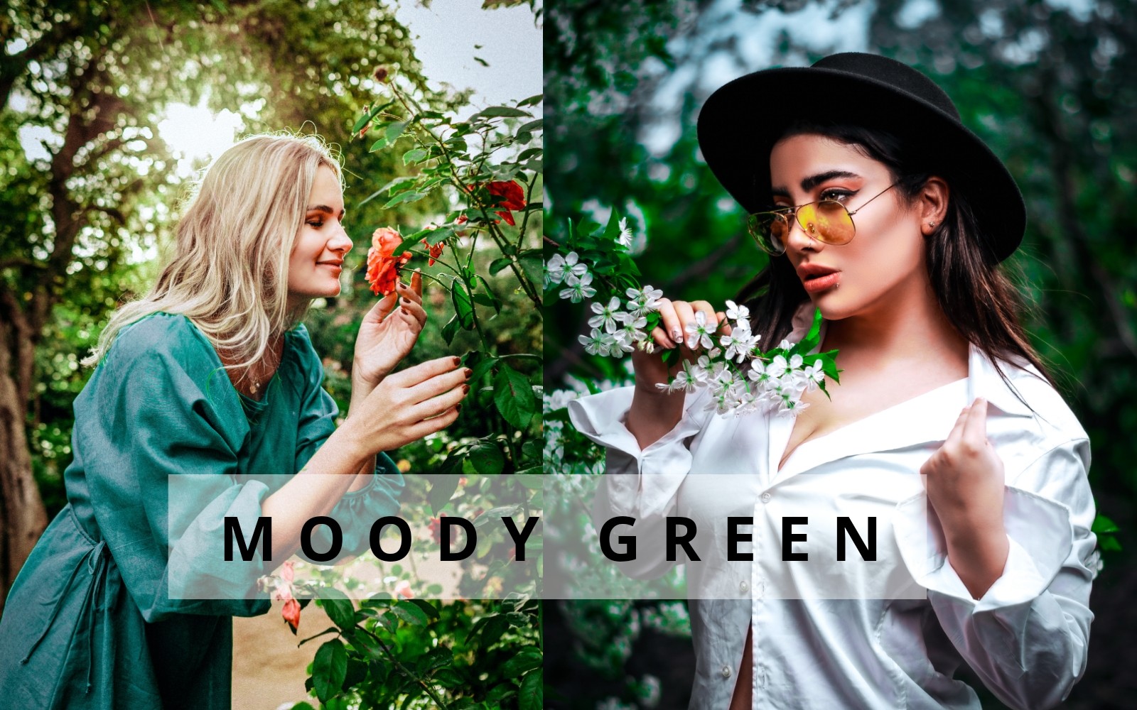 Moody Green Lightroom Mobile Preset | Lightroom Preset