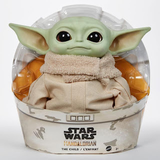 Baby Yoda of The Mandalorian plush toys coloring.filminspector.com