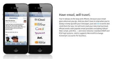 Aol Which Handle Imap And Pop3 Systems iPhone Image