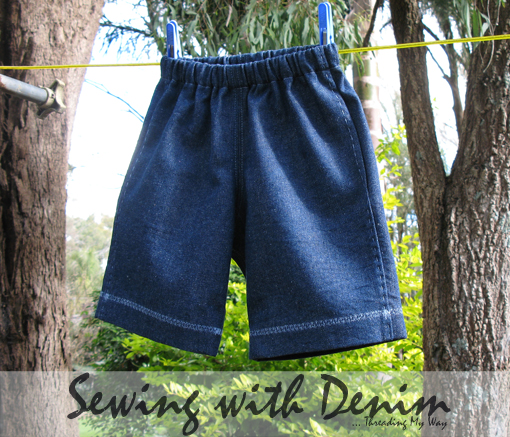 Sewing with Denim ~ Threading My Way