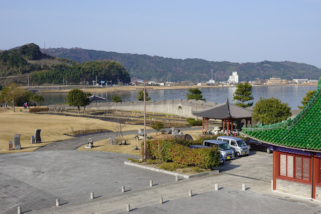 鳥取県東伯郡湯梨浜町引地 中国庭園 燕趙園