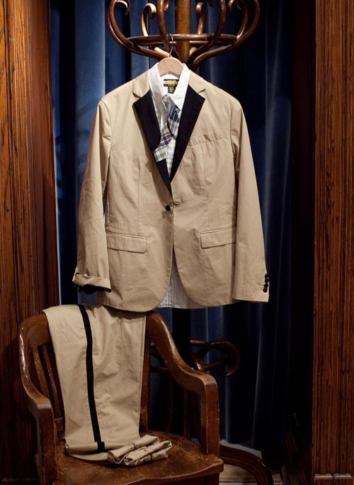 chicest wedding suit ever Rugby Ralph Lauren