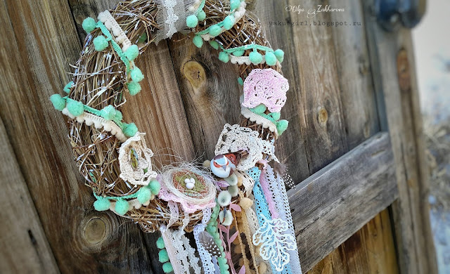 #alterscrap#boho#bohemian#dekor#spring#easter#scrapbooking#homedekor#