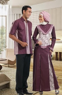 Baju Lebaran Idul Fitri Couple