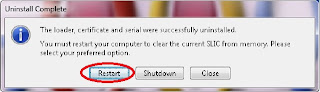 <img source="pic.jpg" alt="Setelah pop up kedua muncul lakukan restart."</img>