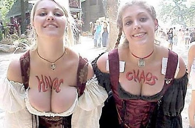 Busty Girls Making Their Friends Invisible