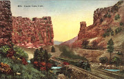 Castle Gate, Utah. An earlier post showed a Union Pacific freight train near . (castle gate utah steam train)