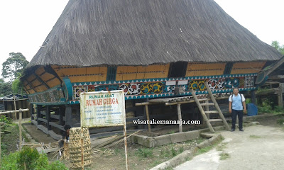 Rumah Adat Karo dan Museum Karo Lingga  di Sumatera Utara