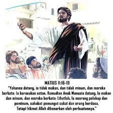 Bacaan Injil Hari Jumat 15 Desember 2023