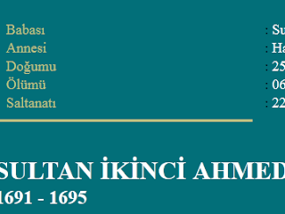 SULTAN İKİNCİ AHMED