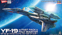 Hasegawa 1/72 YF-19 w/ FAST PACKS & FOLD BOOSTER (65885) Color Guide & Paint Conversion Chart 