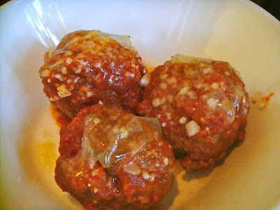 Meatballs alforno at Coppa, Boston, Mass.