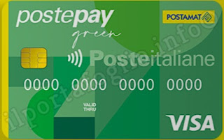 carta prepagata postepay green