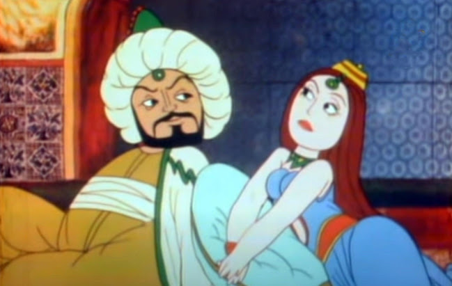 Scheherazade and Shahryar's famous animated version in Egypt "1989"