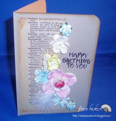 Birthday Card for Blog