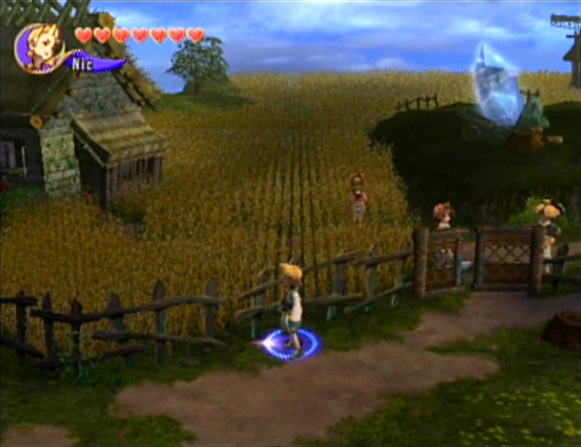 Final Fantasy Crystal Chronicles Wheat Field Village