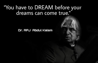 Abdul kalam quotes about dream