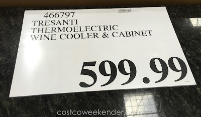 Deal for the Tresanti Thermoelectric Wine Cooler & Cabinet at Costco