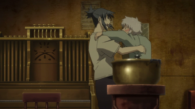 no.6, no. 6, no 6, episode 5, nezumi, shion, dancing, couple