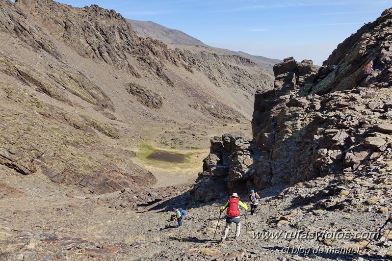 Puntal de Loma Púa - Pico del Sabinar - Pico del Púlpito - Puntal de Terreras Azules