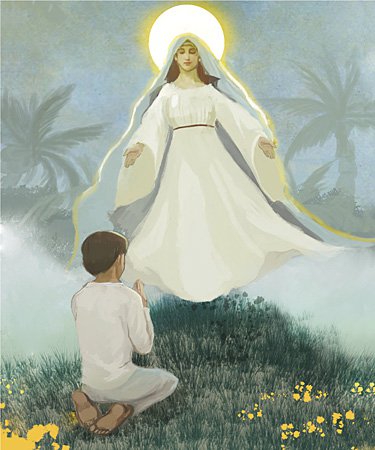 Pangasinan legend about a peasant’s encounter with the Blessed Virgin of Manaoag