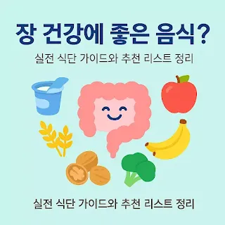 장 건강에 좋은 식품, 무엇을 먹어야 할까?