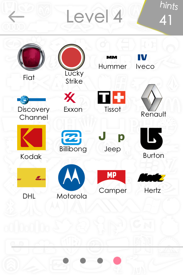 Level 4 Logos Quiz Game Answers For Iphone, Ipad, Ipod ...
