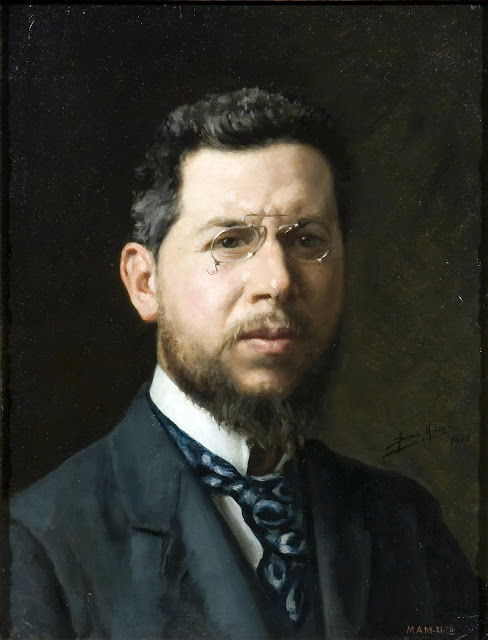 José Díaz Molina, Autorretrato, Maestros españoles del retrato,  José Francisco Díaz Molina, Autorretrato,  Pintores de Almería