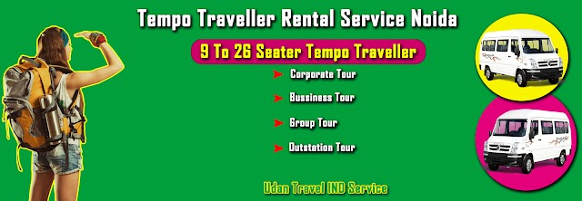 9, 12, 14, 16, 20, 26, 27 Seater Tempo Traveller hire in Noida To Outstation Trip